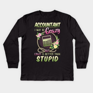 Accountant Kids Long Sleeve T-Shirt